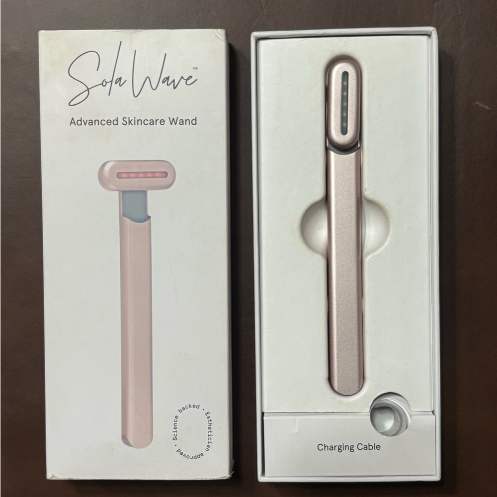 SolaWave Advanced Skincare Wand - Rose Gold